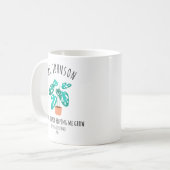 Mug Merci pour m'aider à grandir (Devant gauche)