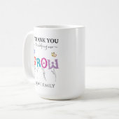 Mug Merci pour m'aider à grandir Appréciation de l'ens (Devant gauche)