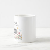 Mug Merci pour m'aider à grandir professeur de fleurs (Centre)