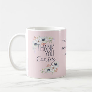 Mug Merci Pour Prendre Soin De L'Appréciation Florale