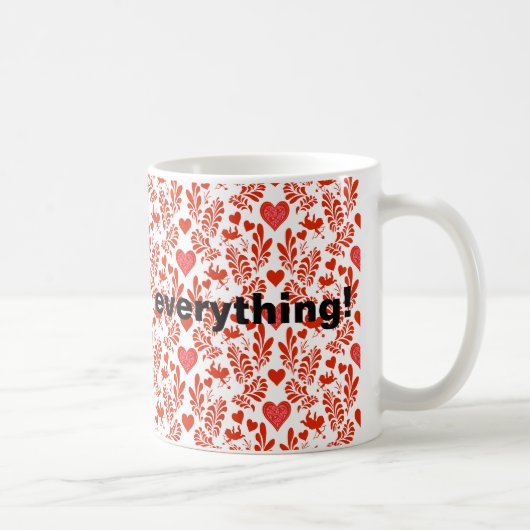 Mug Merci pour tout ! (Droite)