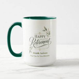 Mug Merci pour votre dévouement Nom personnalisé