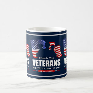 Mug Merci pour votre service : Jour des vétérans 2025