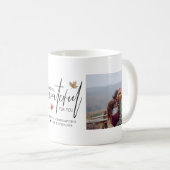 Mug Merci pour vous | Collage photo Friendsgiving Two (Devant droit)