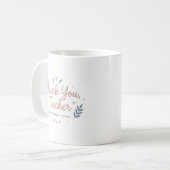 Mug Merci Professeur de Nous Aider à Grandir (Devant gauche)