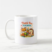 Mug Merci Professeur Design Cadeau d'Appréciation Mign (Gauche)