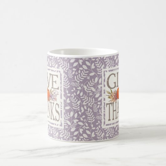 Mug Merci. | Récolte d'automne (Centre)