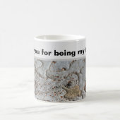 Mug Merci rustique Professeur Nature Photo Appréciatio (Centre)