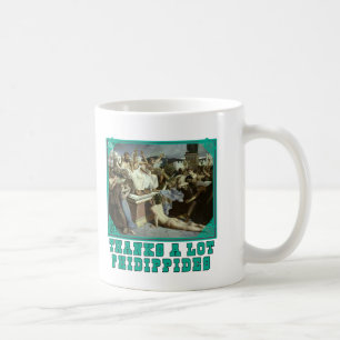 Mug Merci tee - shirt drôle de marathon de Phidippide