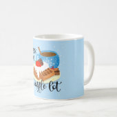 Mug merci un lot de gaufres enseignant cadeau volontai (Devant droit)