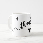 Mug Merci - Une touche de gratitude à chaque gorgé (Devant gauche)