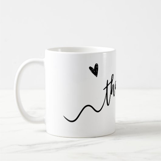 Mug Merci - Une touche de gratitude à chaque gorgé (Gauche)
