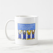 Mug Mercis d'ergothérapiste (Gauche)