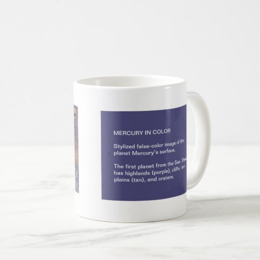 MUG MERCURE EN COULEUR (Devant droit)