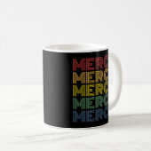 Mug Mercy Wordmark Motif Nom personnalisé (Devant droit)