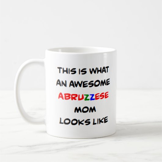 Mug mère abruzzese, génial (Gauche)