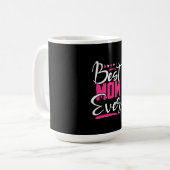 Mug Mère Art Meilleur Maman jamais (Devant gauche)