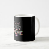 Mug Mère Béni D'Être Appelée Maman Et Mème Fleur (Devant droit)