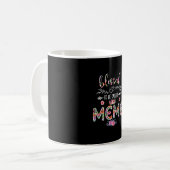 Mug Mère Béni D'Être Appelée Maman Et Mème Fleur (Devant gauche)