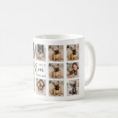 Mug Mère Bouledogue Français photo collage (Devant droit)
