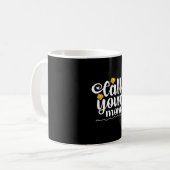 Mug Mère Cadeau Appelez Votre Maman (Devant gauche)