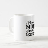 Mug Mère Cadeau Fier Maman Meilleur Diplôme (Devant gauche)