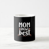 Mug Mère Cadeau Maman connaît le mieux (Centre)