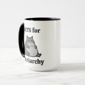 Mug Mère Chat Féministe Zodiaque Tarot Astrologie Whim (Devant gauche)
