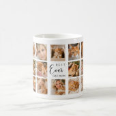 Mug Mère chat maman photo collage blanc noir (Centre)