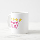 Mug Mère cinq étoiles (Devant gauche)