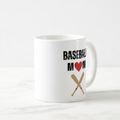Mug Mère de baseball (Devant droit)