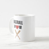 Mug Mère de baseball (Devant gauche)