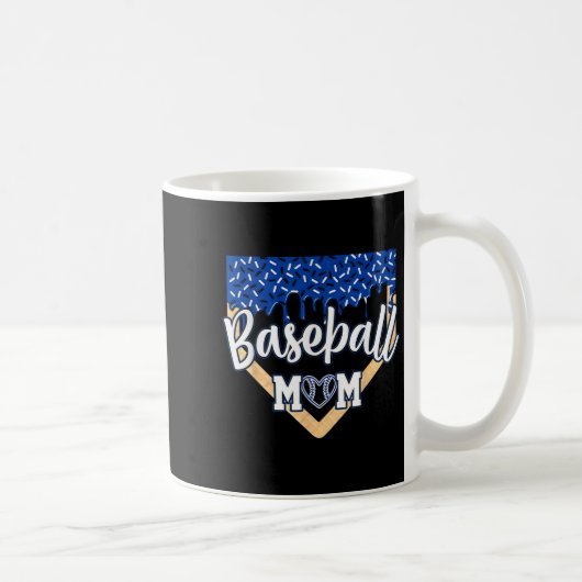 Mug Mère De Baseball Accueil Plate Crème De Glace Dria (Droite)