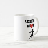 Mug Mère de basketteuse (joueuse féminine) (Devant droit)