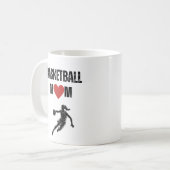 Mug Mère de basketteuse (joueuse féminine) (Devant gauche)