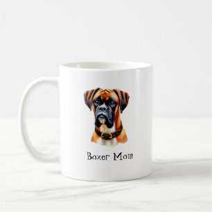Mug Mère de boîte avec un visage de boîte mignonne