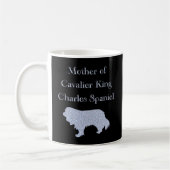 Mug Mère de Cavalier King Charles Spaniel Silver (Gauche)