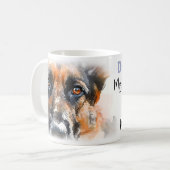 Mug Mère de chien berger allemand (Devant gauche)