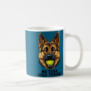 Mug Mère de chien berger allemand drôle balle de tenni