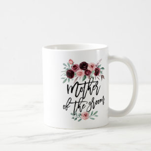 Mug Mère de conception de fleurs de mariage de douche