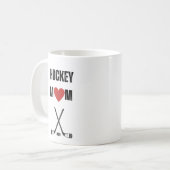 Mug Mère de hockey (Devant gauche)