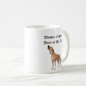 Mug Mère de Hounds, Prénom de mon nom (Devant droit)