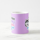 Mug Mère de Husky Sibérien et fière de l'être (Centre)