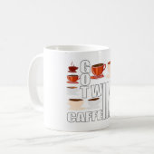 Mug mère de jumeaux a besoin de café (Devant gauche)