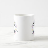 Mug Mère de la calligraphie Mariage Groom | Musique (Centre)