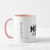 Mug Mère de la chambre à couler script personnalisé (Gauche)