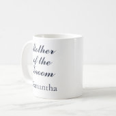 MUG MÈRE DE LA CHAMBRE OXFORD BLEU ET BÉBÉ ROSE (Devant gauche)