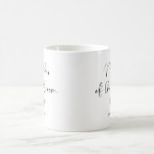 Mug Mère de la chambre | Script tendance et coeur (Centre)