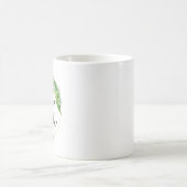 Mug Mère de la mariée en feuille de palme tropicale (Centre)