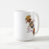 Mug Mère De La Mariée Floral (Devant droit)